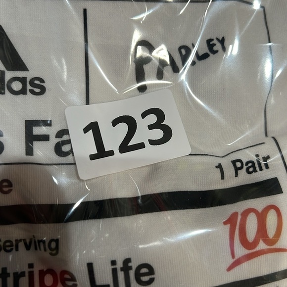 NWT New Old Stock Adidas Size M Mens Parley For the Oceans 3 Stripe Life Shirt - Picture 7 of 7